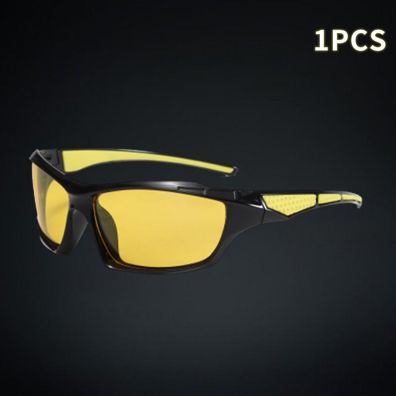 Non-polarized Colorful Night Vision Sunglasses Trendy Men Casual Outdoor Sports Driving Cycling Sunglasses