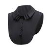 Fashion Half Shirt Style Fake Collar for Women Stand Detachable Collar Fake Girls Vintage Lace Ladies False Blouse Collar Decor