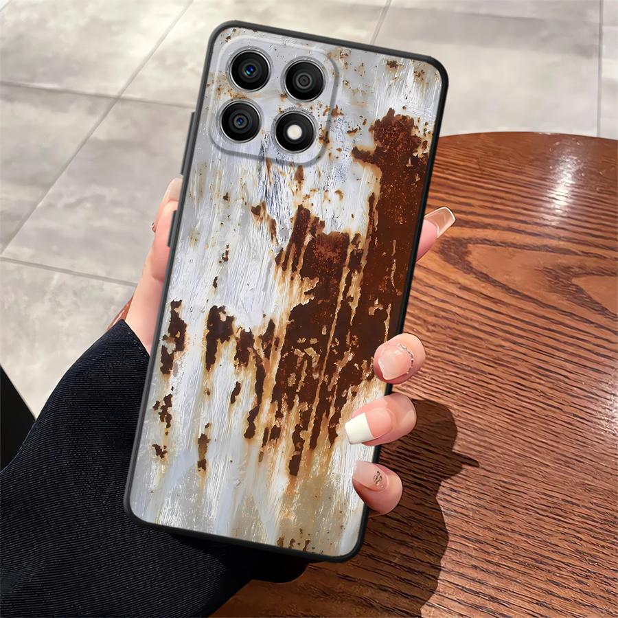 Чехол для Honor X7a X8 X9c 90 Lite X9 70 8X X9a Funda Чехол для телефона Модный Ржавчина