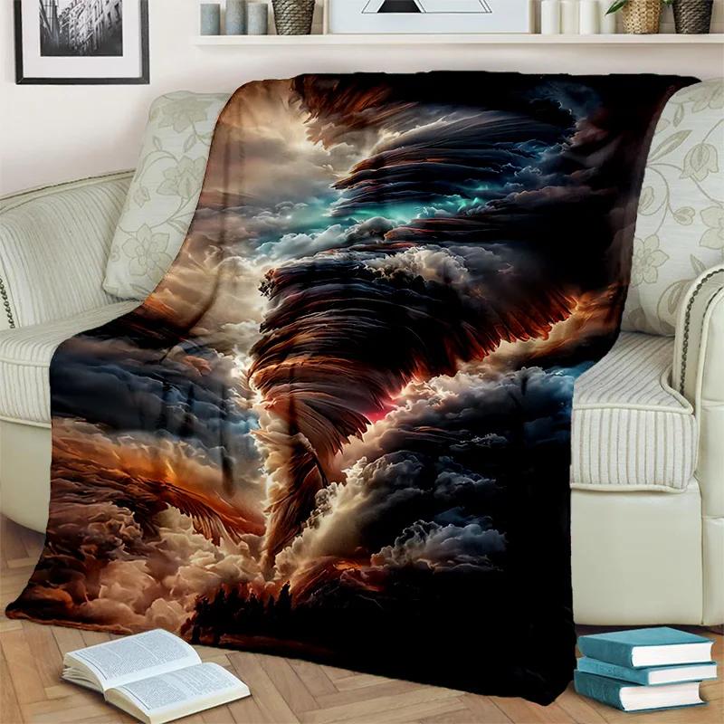 Одеяло Dream Natural Tornado Cloud Twister, мягкое одеяло для дома, спальни, кровати, дивана, пикника, путешествия, офиса, детское одеяло
