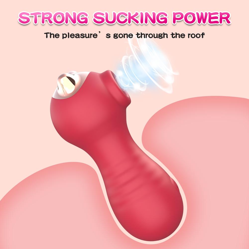 Мини Вибрирующие Вакуумные Вибраторы для Стимуляции Точки G, Вибрирующее Яйцо, Стимуляция Клитора, Сосков, Вагины, Вакуумный Массаж, Эротические Игрушки, Женская Мастурбация