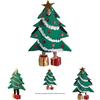 Colorful Vibrant Cheerful Christmas Tree Cosplay Costume Funny Clothes Suit Xmas Fancy Dress Party Adults