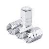 4Pcs Car Tire Valve Cap Aluminum Tire Valve Stems Cap For Alfa Romeo giulia stelvio giulietta 159 147 156 166 Car Accessories rvcr43
