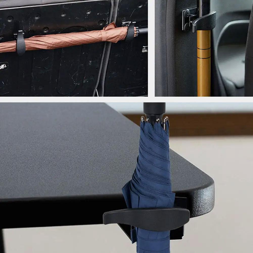 Car Umbrella Fixing Bracket Multi-purpose Trunk Umbrella Hook Interior Back Holder Hanger Car Storage Car E9b4