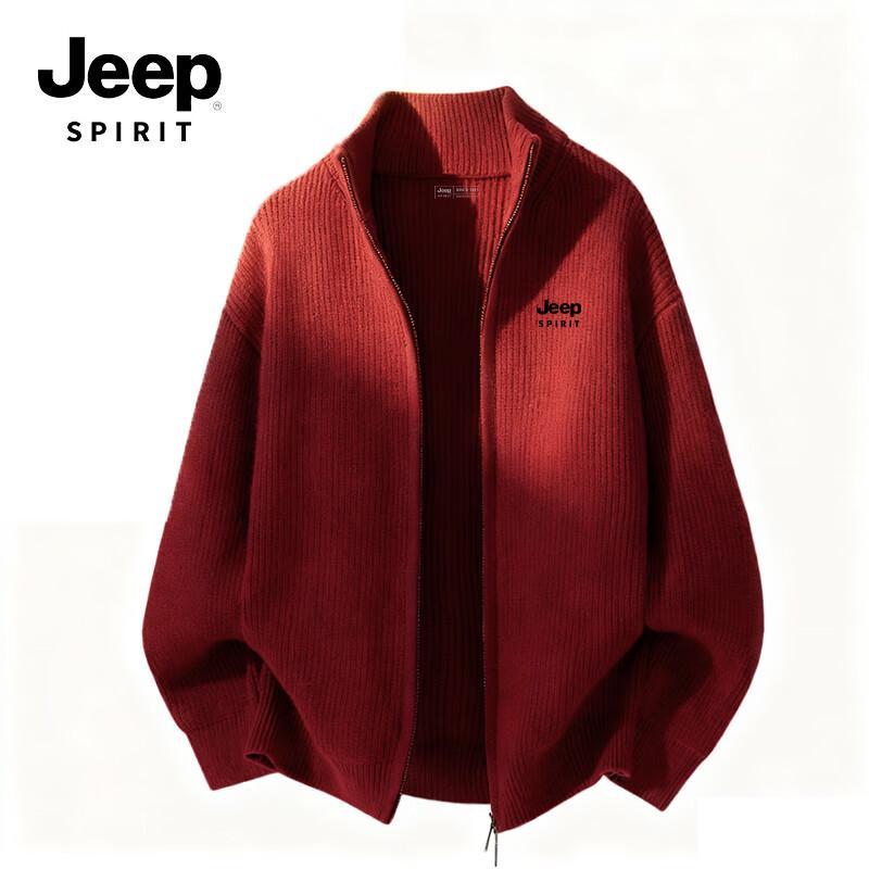 Мужской зимний вязаный кардиган JEEP SPIRIT