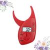 Body Caliper Clip Red Lcd Display Measuring Tool Portable Fitness Fat Analyzer For Accurate Fat Analysis Health Care
