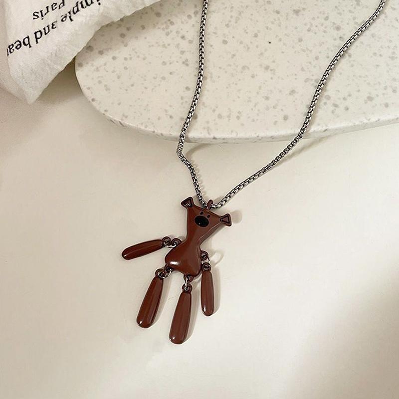 Music Headphone Stainless Steel Men Women Necklace Pendants Chain Rock Hip Hop Punk Trendy Jewelry Gift