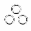 Stainless Steel Fishing Split Rings High Strength Fishing Rings Fishing Solid Rings  Sea Fishing