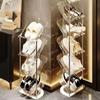 Shoe Cabinet Multi-Layer Transparent Shoe Rack Magazine Rack Home Storage Supplies Save Space Shoe Rack Cabinet Organizer