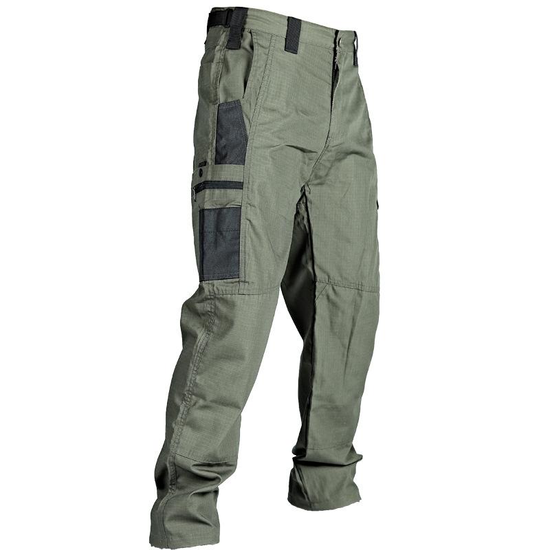 Tactical Pants Men Autumn and Winter Wear-resistant Combat Training Multi-pocket Waterproof Outdoor Multi-bag Pants