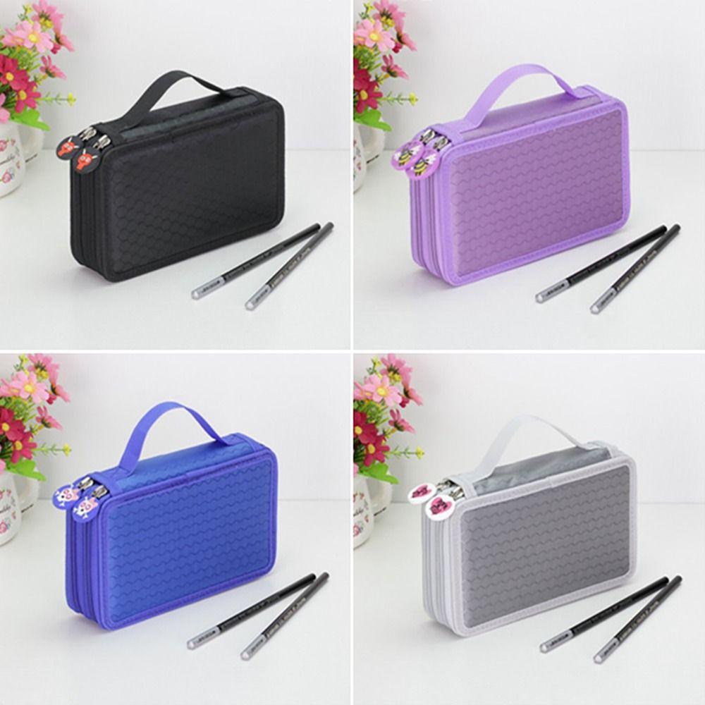 Polyester Pencil Pouch 32-Holes Pen Bag High Quality Pencil Box