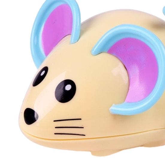 Kids Wind-up Mouse Toy Mini Cartoon Rat Clockwork Toy Toddlers Boys Girls Educational Walking Animal Toy Party Favors
