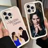 Чехол для телефона iPhone 17 Air 16E 15 16 Pro Max The Vampire Diaries Чехол 14 Plus 13 12 Mini Мягкий Силиконовый Fundas