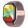 Магнитный ремешок для умных часов Xiaomi Mi band 9 pro/8 pro, удобный, эластичный, плетеный ремешок для Redmi Watch 4 5 6, браслет
