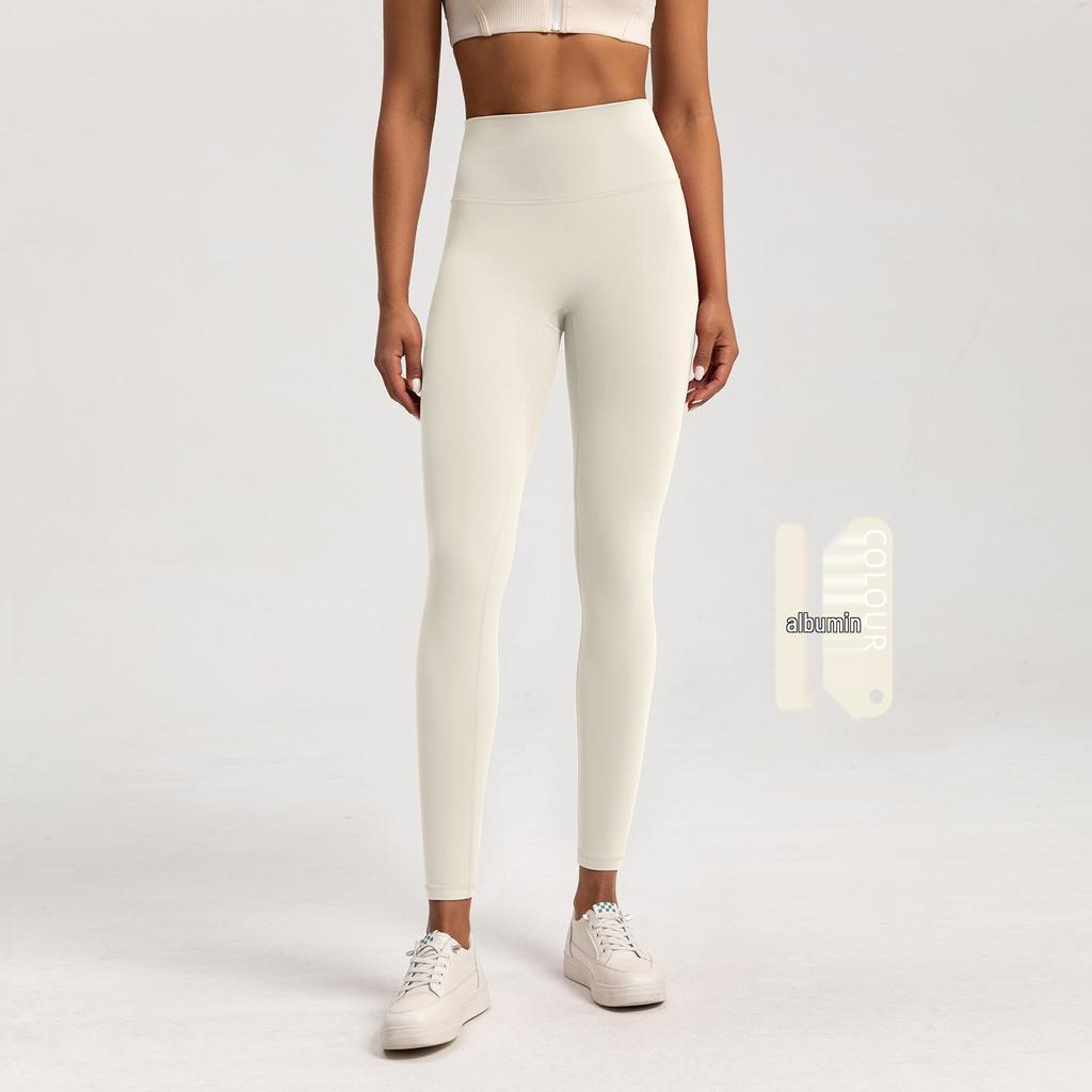 Женские леггинсы для йоги с высокой талией и плюшевой подкладкой - Теплые, с эффектом подтяжки бедер, плотные, эластичные леггинсы для фитнеса осенью/зимой