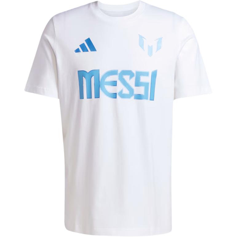 Adidas Messi FW24 T Shirt Men's White JJ1418