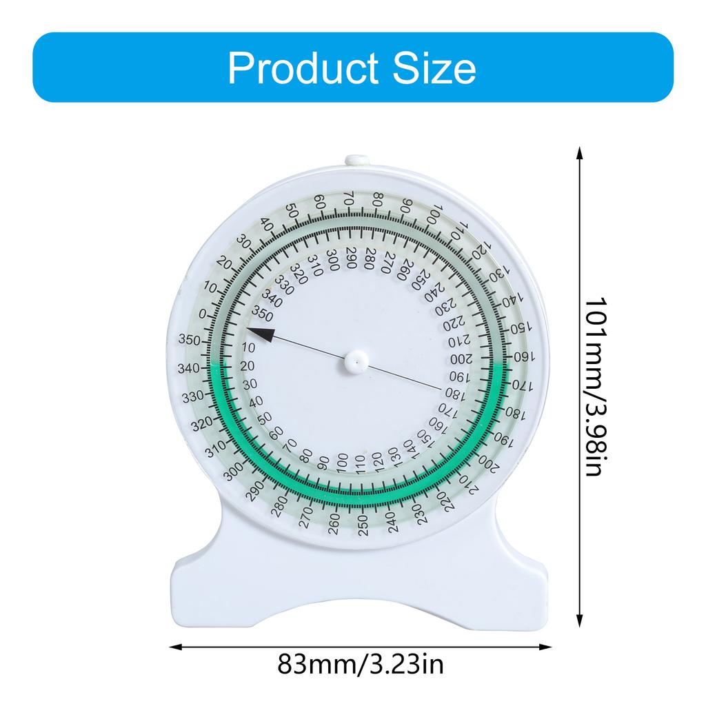 Portable Digital Angle Finder with Clear Green Bubble High Precision Tilt Gauge Easy to Carry for Precise Measurements