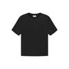 Fear of God Essentials Короткий рукав SS21 с логотипом, унисекс, черный FOG-SS21-629