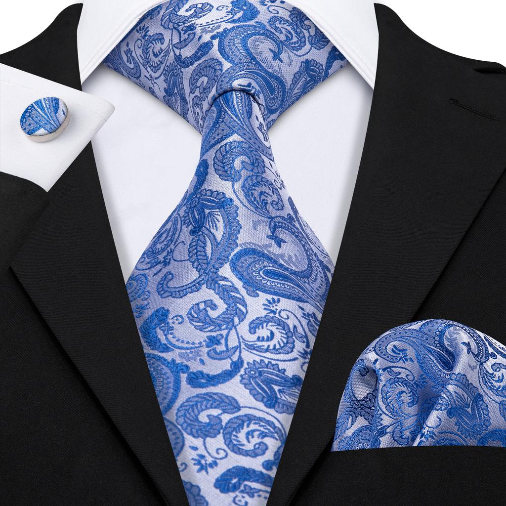 Hi-Tie Мужской шелковый галстук в клетку с бриллиантами, атласные однотонные фиолетовые свадебные комплекты для выпускного вечера