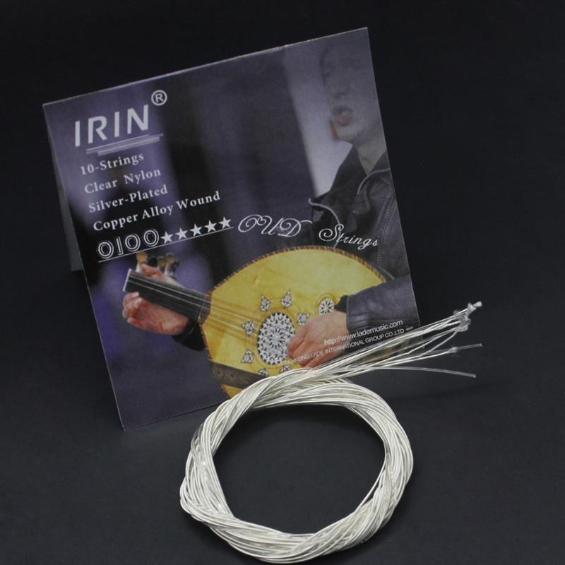 Арабские струны для уда, сменные струны для уда, набор струнных инструментов, аксессуары из нейлонового посеребренного медного сплава, обмотанные струны