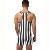 Men's One Piece Swimsuit Sleeveless Slim Fit Fitness Gym Sports Bodysuit Men Surfing Clothes