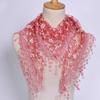 Women Lady Girl Print NatioNal Style Rose Shawl Scarve Scarf