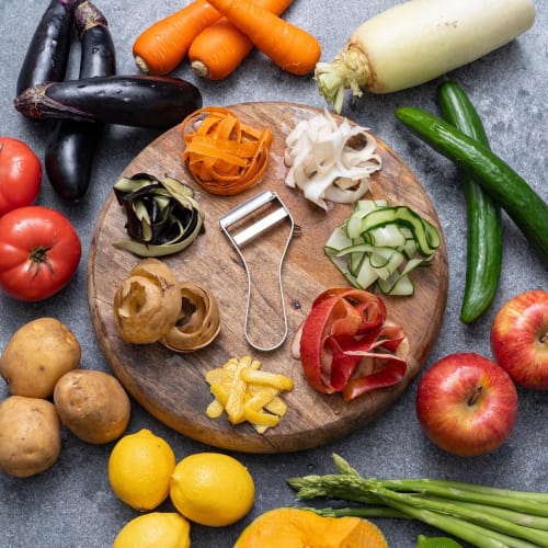 Iidaya EverPeeler Mini (Made In Japan/Right-Handed/Replaceable Blades) 2020 Good Design Award Winner (Stainless Steel/Thin Slicing/Compact/Lightweight