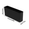 Adhesive Back Seat Organizer Space Saving Car Storage Box Vehicle Interior Organizer for Phone Key Card Sunglasses Accessories
