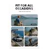 Outdoor cycling glasses, sports sunglasses, men's polarized sunglasses, fishing square-frame driving sunglasses