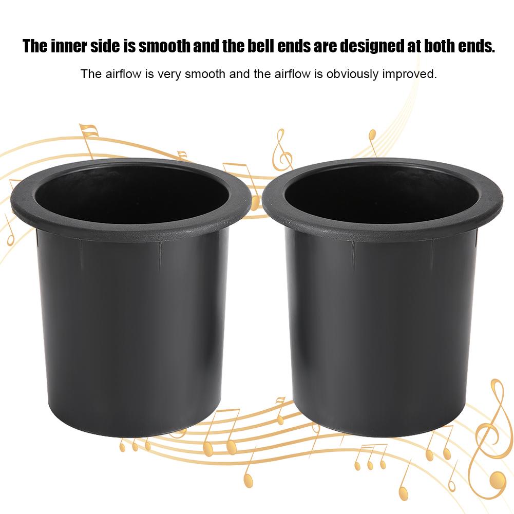 2шт 100мм отверстие динамик инверторная трубка с сеткой против грызунов для 812 дюймовых динамиков