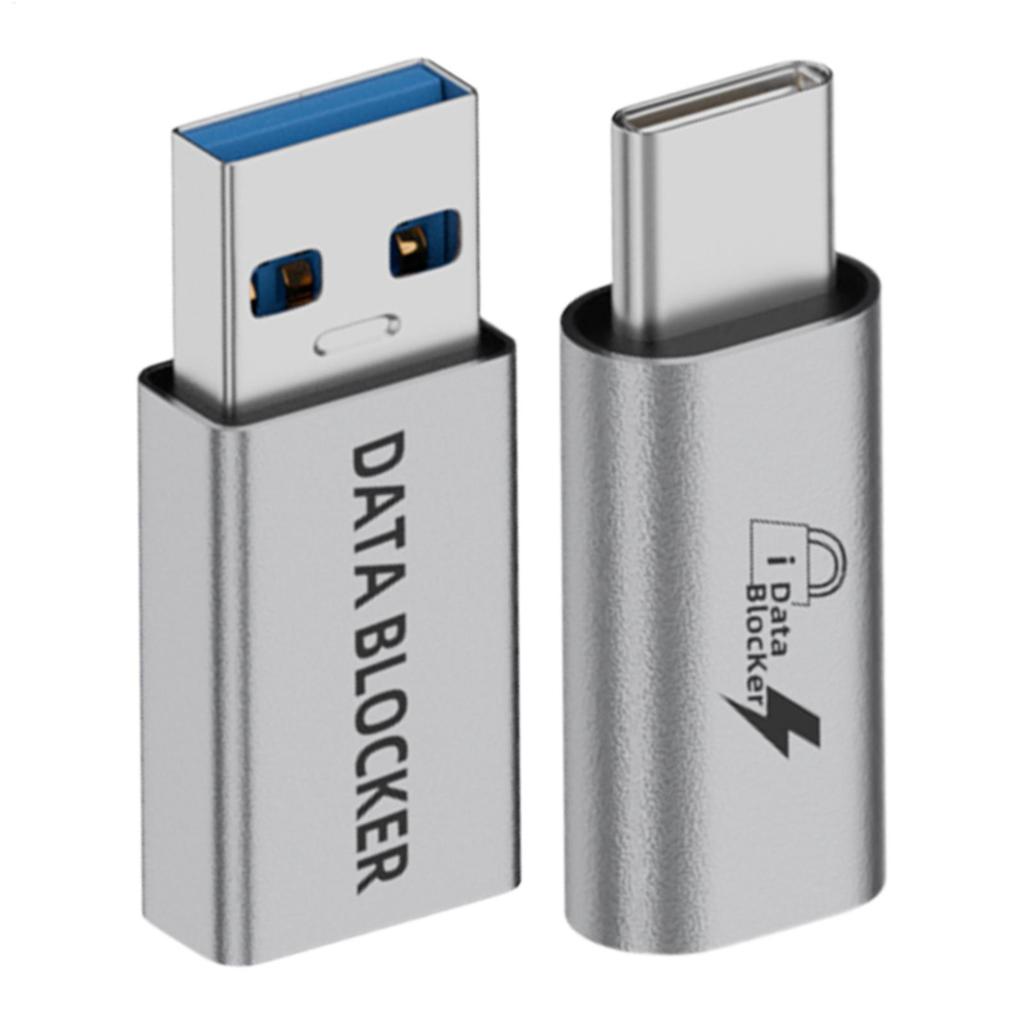 USB-блокиратор данных, адаптер безопасности, защита от «juice jacking», Type-C, защитный чехол для ноутбука, мобильного телефона, ПК, безопасность зарядки
