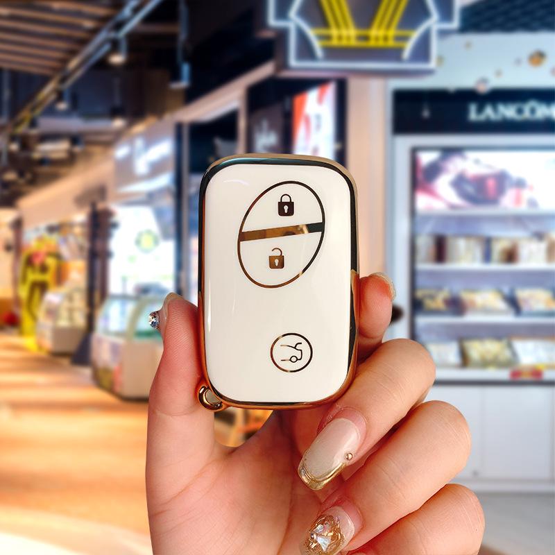 BYD I3 Key Case for S6, G3R, L3, S7, F0, E6, M6, Tang - Unisex Car Shell Bag Buckle for Older Models