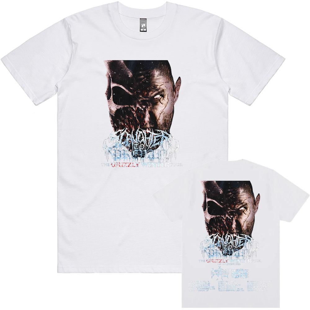 The Grizzly Winter Tour 2026 T-shirt Rock Band SLAUGHTER TO PREVAIL Tshirts Hip Hop Unisex Streetwear Cotton Short Sleeve Tees