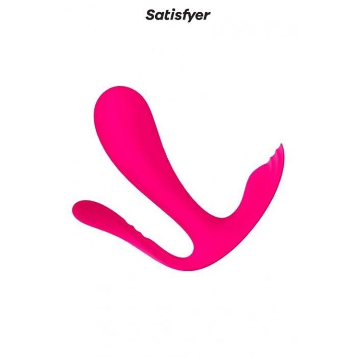 Вибратор - Satisfyer - Top Secret+ - Тройная стимуляция - Гибкий - Розовый