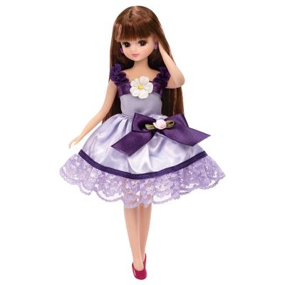 TAKARA TOMY Платье Виноградная Лента Кукла Игрушка для Ролевых Игр для Возраста 3+ и Соответствует Безопасности Игрушек Маркировка ST Один Размер Подходит Всем "Licca-chan LW-03 Цветок" Наряжать,