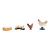 Hen Educational Toys Life Cycle Figures White Goose Cycle Duck Figurine Growth Cycle Simulation