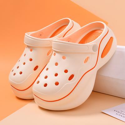 Женские тапочки на толстой подошве с закрытым носком, женские нескользящие сандалии, женская обувь для медсестер