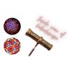Antique Hand Carved Brass Twist Kaleidoscope for All Age Group || Vintage Look Kaleidoscope - Antique Finish with Brass Handle