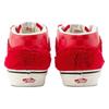 Vans Half Cab Прочные Дышащие Полувысокие Кеды для Скейтборда Унисекс Красные Кроссовки VN000DZ3CIS