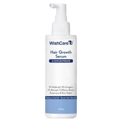WishCare Концентрированная сыворотка для роста волос 100 мл Для мужчин и женщин с Redensyl, Anagain, Baicapil, кофеином, биотином