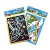 10pcs Children Scratch Painting Colorful Drawing Toys DIY Paper Cartoon Art Supplies Handmade Graffiti Kid Birthday Gifts TMZ