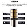 1156 BA15S P21W BAU15S PY21W 1157 P21/5W W21/5W LED Bulbs 144smd Led CanBus Lamp For Car Reverse Signal Light Turn Lamp