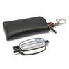 Frame Metal +1.0~+4.0 Key Chain With Storage Bag Folding Reading Glasses Women's Reading Glasses
