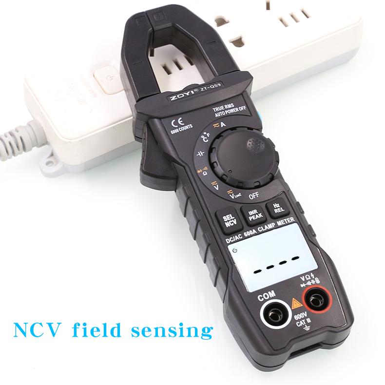 ZOYI ZT-QS9 AC/DC электрический цифровой токоизмерительный мультиметр токоизмерительный прибор измеритель емкости