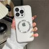 Applicable To IPhone16Promax Mobile Phone Case Full-inclusive Charm Eye Magnetic 1413 Apple 15 Transparent Cover Silicone