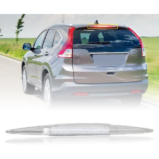 3Rd Third Brake Light For Honda CRV CR-V 2012 2013 2014 2015 2016 LED High Mount Stop Light Brake Lights 3Rd Stop Lamp (White Shell)