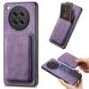 For Oppo Find X8s 5G Magnetic Case Leather Back Cover with Detachable Card Holder