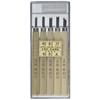 Meguro Carving Knife Chozo-o Carving Knife Set (5 Pieces)