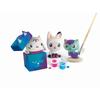 Clementoni - Créations en plâtre Gabby et la Maison Magique - Coffret multi-activités (sculpture, peintures…) - Dès 7 ans
