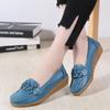 New Women Flats Genuine Leather Shoes Woman Soft Boat Shoes for Women Flats Shoes  Ladies Loafers Non-Slip Sturdy Sole Big Size